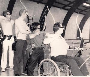 Sydkystens Handicap Idrætsforening i Jersiehallen 1976 (1)